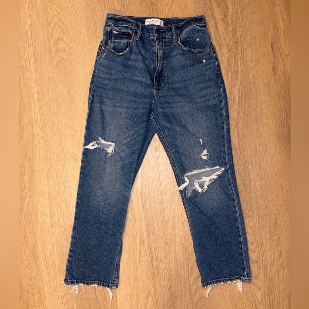 Abercrombie & Fitch Ultra high rise Curve love women’s size 26/2s denim jeans